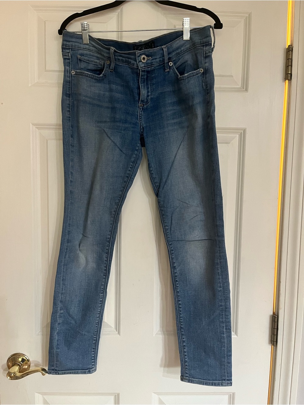 Lucky Brand Women's Skinny Jeans in Mid Blue Wash